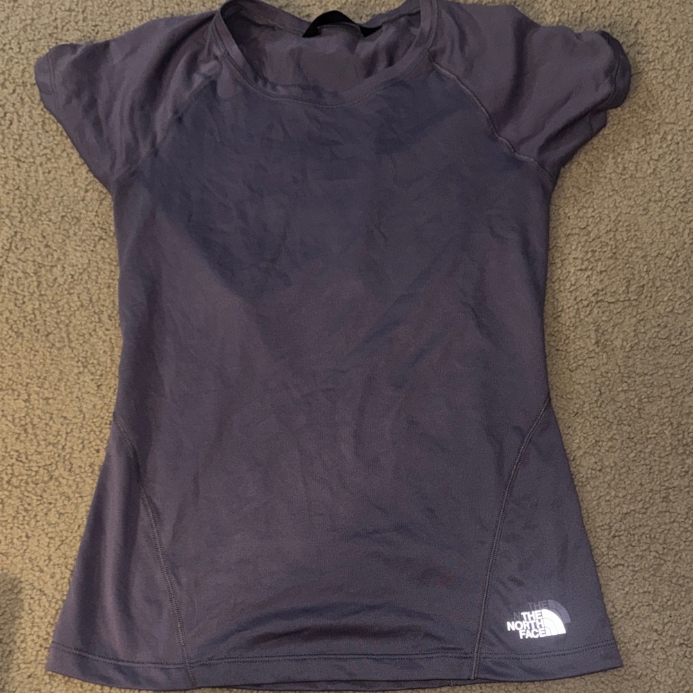 The North Face Women's Dark Gray Short Sleeve Tee